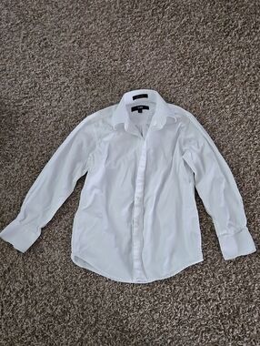 Classic White Button-Down Shirt for Kids by XMI